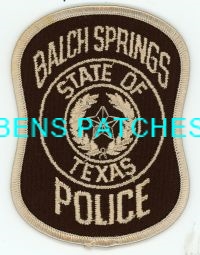 TEXAS,BALCH SPRINGS POLICE 6